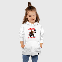 Толстовка детская хлопковая Warhammer Vermintide - Bardin Goreksson, цвет: белый — фото 2