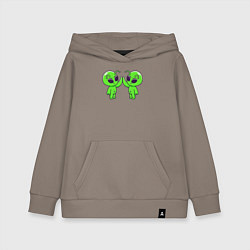Детская толстовка-худи Пришелец дай пять