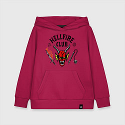 Детская толстовка-худи Stranger things - hellfire club