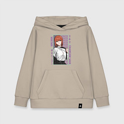 Детская толстовка-худи Человек-бензопила Макима в костюме