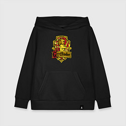Детская толстовка-худи Hogwarts - gryffindor logo