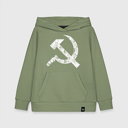 Детская толстовка-худи Серп и молот символ