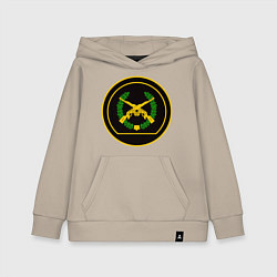 Детская толстовка-худи Мотострелковые войска: шеврон без текста