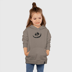 Толстовка детская хлопковая Halloween smile, цвет: утренний латте — фото 2