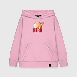 Детская толстовка-худи Ванпанч герой hero