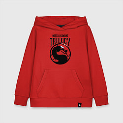 Детская толстовка-худи Mortal kombat trilogy