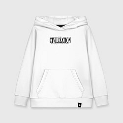 Детская толстовка-худи Civilization - game