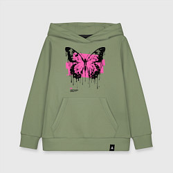 Детская толстовка-худи Grunge butterfly