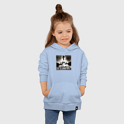 Толстовка детская хлопковая Людское, цвет: мягкое небо — фото 2