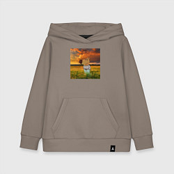 Детская толстовка-худи Чисто чилловый парень