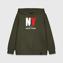 Детская толстовка-худи The city of New York