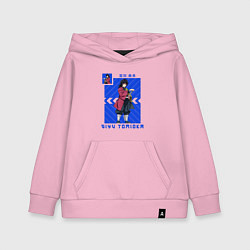 Детская толстовка-худи Клинок рассекающий демонов Гиа Тамиока