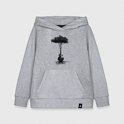 Детская толстовка-худи Гитарное дерево