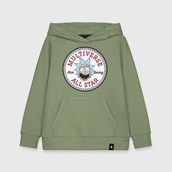 Детская толстовка-худи Нашивка с Риком Санчесом