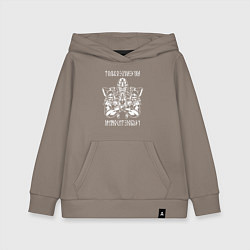 Детская толстовка-худи Сила духа - воин с топорами