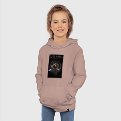 Толстовка детская хлопковая Quake champions Anarki, цвет: пыльно-розовый — фото 2