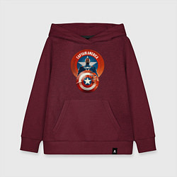 Детская толстовка-худи Captain America
