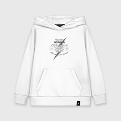 Детская толстовка-худи Scania always on time