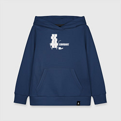 Детская толстовка-худи Ковид идиот