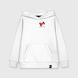 Детская толстовка-худи Я Канадец - патриотизм