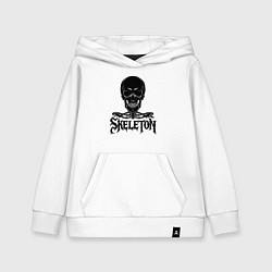 Детская толстовка-худи Skeleton череп