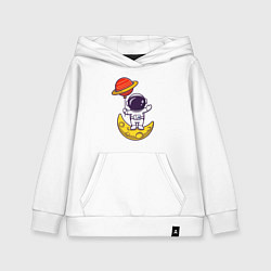 Детская толстовка-худи Сатурн и Луна