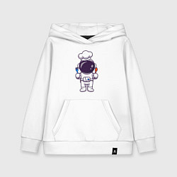 Детская толстовка-худи Космонавт поварёнок