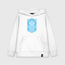 Детская толстовка-худи Суровый северный бог в кельтском стиле