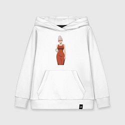 Детская толстовка-худи Dandadan Seiko в платье