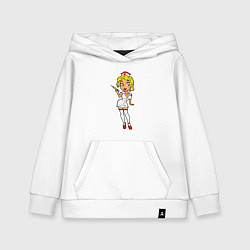 Детская толстовка-худи Медсестра блондинка
