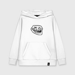 Детская толстовка-худи Тролфейс хит 2025