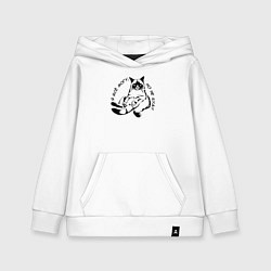 Детская толстовка-худи Я всё могу но не буду