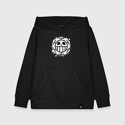 Детская толстовка-худи Пираты сердца - лого