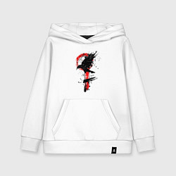 Детская толстовка-худи Ворон