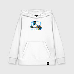 Детская толстовка-худи Скорпион против Саб-зиро