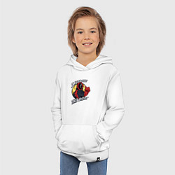 Толстовка детская хлопковая Одобряю эту одёжку, цвет: белый — фото 2