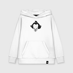 Детская толстовка-худи Лицо Пеннивайза