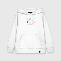 Детская толстовка-худи Милые волшебные животные лошадь и Пегас