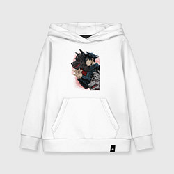 Детская толстовка-худи Фушигуро Мегуми