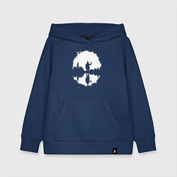 Детская толстовка-худи Тень человека в Англии