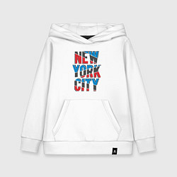 Детская толстовка-худи New York city