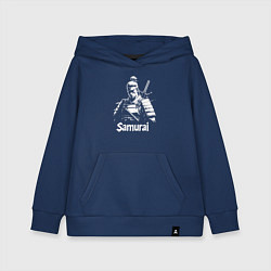 Детская толстовка-худи Белый самурай
