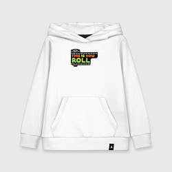 Детская толстовка-худи How roll