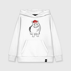 Детская толстовка-худи Мемный кот Бендер - 2026