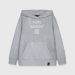 Толстовка детская хлопковая Vote Saxon, цвет: меланж