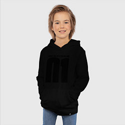 Толстовка детская хлопковая Дима 01, цвет: черный — фото 2