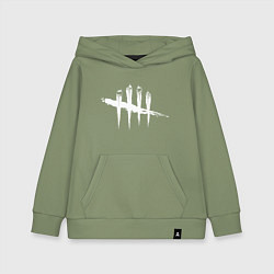 Детская толстовка-худи Dead by Daylight White Logo