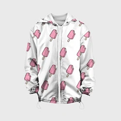Детская куртка Мороженое розовое