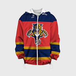 Куртка с капюшоном детская Florida Panthers, цвет: 3D-белый