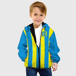 Куртка с капюшоном детская ФК Ростов РСМ, цвет: 3D-черный — фото 2
